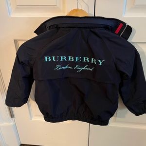 Burberry boys hooded jacket